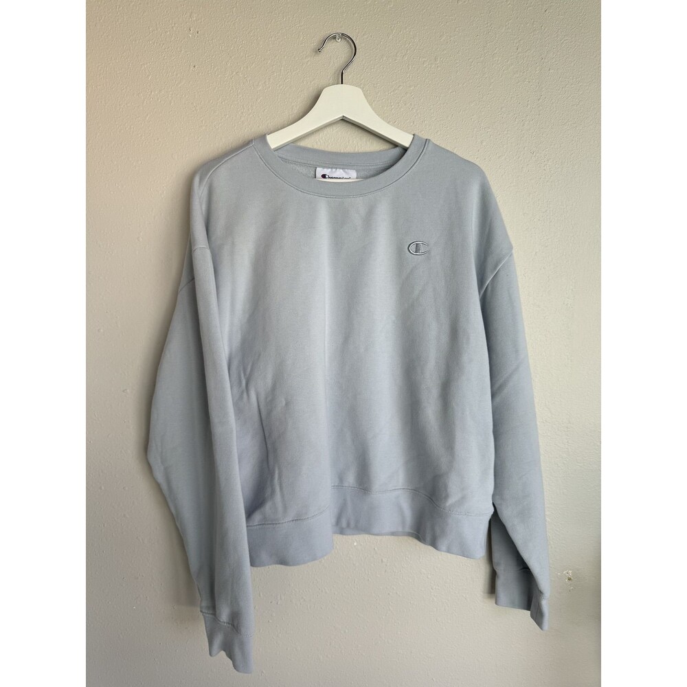 Champion Pullover Crew Neck Powder Blue XL